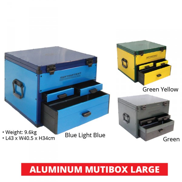 SENSATION ALUMINIUM MUTI BOX LARGE (BOX ONLY)