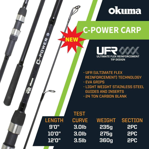 OKUMA C-POWER CARP ROD