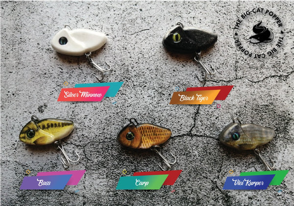 big the cat fishing lure BIG CAT POPPERS – ALBERTON FISHING