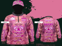 DOCKS LADIES PINK LONG SLEEVE SHIRT