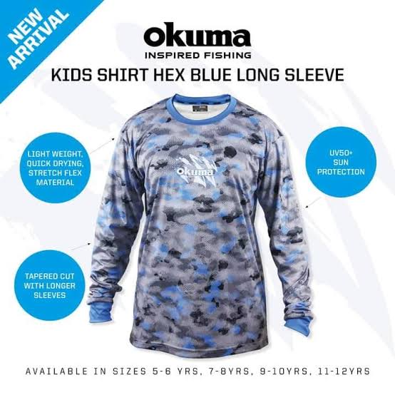 OKUMA HEX FISHING SHIRT