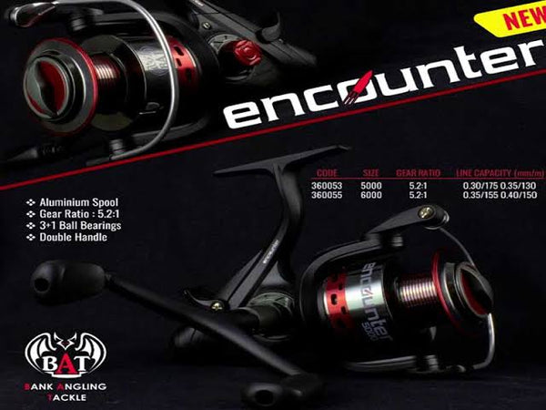 bat fishing reels BAT ENCOUNTER BAITRUNNER 3+1BB ALUMINIUM SPOOL – ALBERTON FISHING