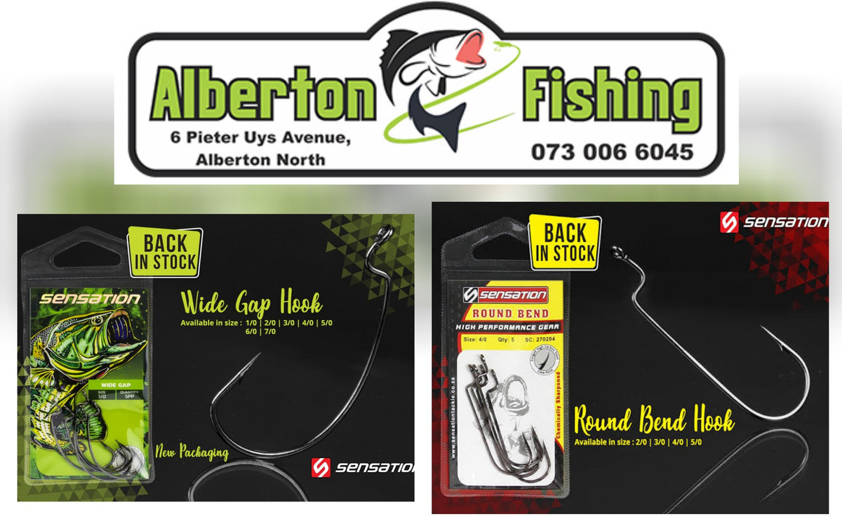 SENSATION BASS HOOKS ALBERTON FISHING